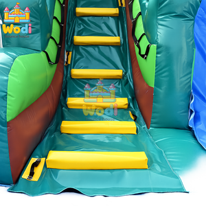Tobogán Acuático Inflable y Casa de Brinco Combinados, Juego Húmedo/Seco con <span class=keywords><strong>Piscina</strong></span> para Diversión de Verano en el Patio Trasero - Product Image 3