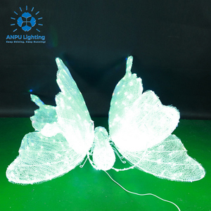 ชุดไฟประดับรูปผีเสื้อ Anpu Lighting RGB LED เปลี่ยนสีได้ กันน้ำ สำหรับตกแต่งสวนและงานเทศกาล - Product Image 6