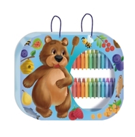 Kits de dessin professionnels avec des motifs gratuits, en plastique non toxique, boîte cadeau pour enfants, papeterie, peinture, dessin, ensemble artistique