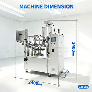 Macchina Automatica CNF-80A per Riempimento, Confezionamento e Sigillatura di Tubi in Plastica Morbida per Creme Cosmetiche e Dentifrici - Product Image 4