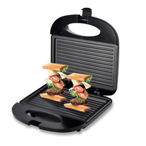 Machine à sandwichs chauffante double face et machine multifonctionnelle pour gaufres et steaks grillés pour le petit-déjeuner - Product Image 3