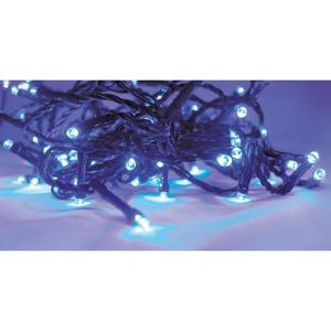 100 LUMIÈRES DE NOËL BLEUES À LED AVEC TRANSFORMATEUR 5+3MT - Product Image 1