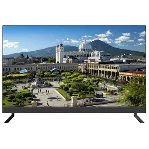 2023 새로운 디자인 강화 유리 4k tv 39 인치 고품질 텔레비전
