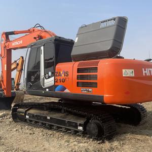 Escavadora Usada <span class=keywords><strong>Hitachi</strong></span> ZX210 Modelo 2023 com Motor Isuzu, Alta Força de Escavação, Economia de Combustível e Cabine Confortável para Terraplanagem Pesada - Product Image 3