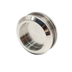 Stainless Steel <b>Door</b> <b>Handle</b> For Glass <b>Door</b> Minimalist Design 304 Material Bright Finish Ambidextrous Use - Product Image 4