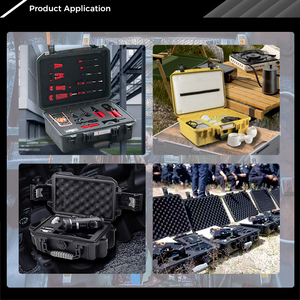 Hộp đựng dụng cụ bằng nhựa cứng, chống va đập, có bánh xe, kiểu dáng chắc chắn, dễ mang theo, chống thấm nước TOP EPC018-2B, có lớp mút xốp bên trong - Product Image 4