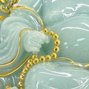 Ginseng <strong>Buddha</strong> <strong>Ornaments</strong> Cloth Bag Maitreya <strong>Buddha</strong> Ruyi Fortune <strong>Buddha</strong> Statue Home Offerings Living Room Decorations - Product Image 4