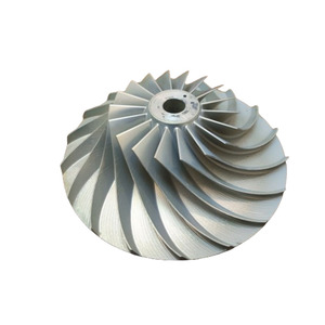 Trung Quốc Titan Phôi Máy Nén Bánh Xe Turbo Cánh Quạt Máy Nén Bánh Xe Máy Nén Trên Bánh Xe - Product Image 5