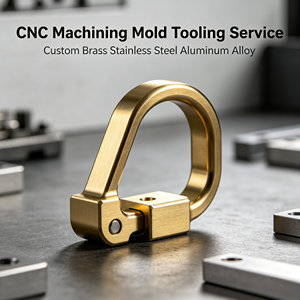 CNC Machining Mold <b>Tooling</b> Service Custom Brass Stainless Steel Aluminum Alloy Trunk Hook Luggage Compartment Grocery Bag Holder - Product Image 1