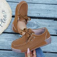 Chaussures décontractées confortables à plateforme pour femmes, chaussures à plateforme antidérapantes pour un usage quotidien