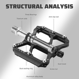 <span class=keywords><strong>Pedales</strong></span> <span class=keywords><strong>de</strong></span> <span class=keywords><strong>bicicleta</strong></span> eléctrica carretera MTB montaña 6061 <span class=keywords><strong>eje</strong></span> <span class=keywords><strong>de</strong></span> titanio <span class=keywords><strong>pedales</strong></span> <span class=keywords><strong>de</strong></span> rodamiento <span class=keywords><strong>de</strong></span> <span class=keywords><strong>bicicleta</strong></span> plegable <span class=keywords><strong>de</strong></span> aluminio - Product Image 3