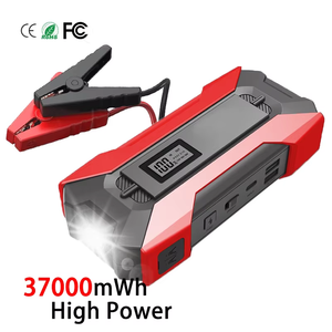 Démarreur de voiture portable 37000mWh 2000A de pointe, booster d'urgence automobile multifonction, alimentation de démarrage pour voiture, camion, moto - Product Image 1