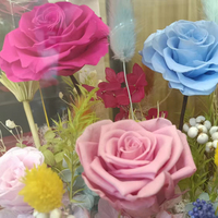 Groothandel Ge conserveerde Rozen Bloemen Doos Kleurrijke Cadeaudoos Decoratie voor Valentijnsdag Moederdag Bruiloft Bulk Leverancier