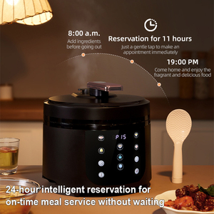 Cuisinière multifonctionnelle intelligente de petite taille, 5 litres, fabriquée en Chine, multicuiseur de cuisine, cuiseur à pression électrique multifonctionnel de 6 litres - Product Image 3