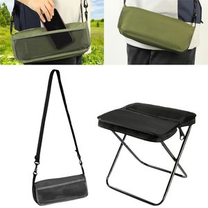 Outdoor Metal Folding Chair & <b>Stool</b> <b>Portable</b> Lightweight Durable Camping Sports Equipment - Product Image 1
