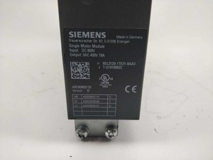 Módulo de Potencia SIMODRIVE S12 6SL3120-1TE21-8AA3 Nuevo o Usado, Piezas de Repuesto - Product Image 4