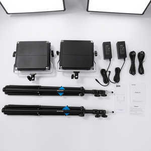 Panneau lumineux <span class=keywords><strong>LED</strong></span> RVB <span class=keywords><strong>Neewer</strong></span> 660 ii Pro amélioré, lampe vidéo <span class=keywords><strong>LED</strong></span>, lumière colorée, lampe de remplissage pour studio photo, diffusion en direct - Product Image 1