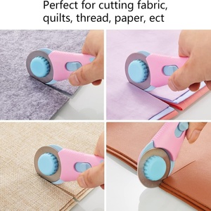 New Design 28mm 45mm 60mm Rotary Cutter for Crafting Sewing Quilting (Extra 5pcs Replacement Blades Included) - Product Image 3