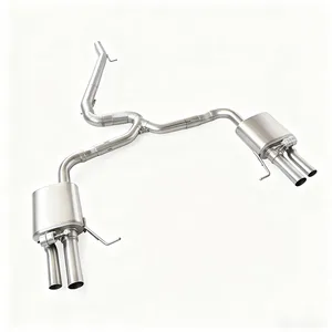 Sistema de Escape Catback Valvetronic Sonicdiy SS304 para Seat Leon <span class=keywords><strong>Cupra</strong></span> ST <span class=keywords><strong>4Drive</strong></span> 2.0T EA888, Silenciador de Alto Rendimiento para Carreras - Product Image 1