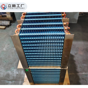 Lixin Factory Aluminum Finned <b>Tube</b> <b>Heat</b> Exchanger Non Standard Customization Refrigerant Cooling Condenser - Product Image 1