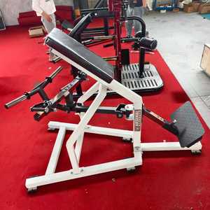 Machine à ramer inclinée professionnelle à levier, équipement de musculation robuste, Rameur scandinave commercial pour salle de sport et studio - Product Image 4