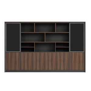 Meubles pour bureaux à domicile commerciaux Design de luxe moderne MDF PDG Patron Table de bureau en forme de L - Product Image 4