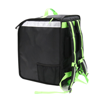 Mochila aislante para llevar comida, bolsa de refrigeración para bicicleta, Pizza, personalizada de fábrica, de alta calidad, impermeable, JLD