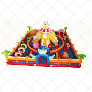 Castillo Inflable, Casa de Brinco, Venta al por Mayor, Apto para Exteriores, PVC, Fiesta en el Jardín, <span class=keywords><strong>Parque</strong></span> de Brinco Inflable Comercial, Protección UV, Resistente al Fuego - Product Image 2