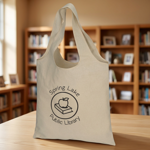 24-Hour Natural Cotton <b>Shopper</b> Tote 5 oz Reusable <b>Canvas</b> Dual 20-inch Handles Top Handle Folding Style 15x15.75 Inches Letter - Product Image 3