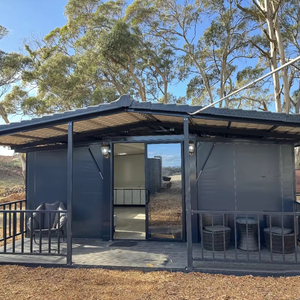Casa Contenedor Expandible de Construcción Rápida, Estructura de Acero, Sin Necesidad de Cimentación, Instalación en 12 Horas para Casas de Vacaciones o Oficinas - Product Image 1