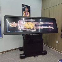 Meja anatomi Virtual manusia 3D Digital, tabel Digital Dissection pengajaran anatomi untuk pendidikan sekolah