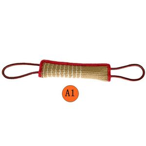 Kingtale Beißkissen Jute Beißwurst Robustes Hundespielzeug Beißarm Stock Trainingsausrüstung - Product Image 5