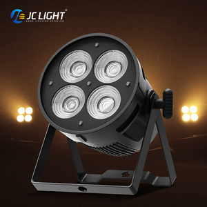 Trong nhà 200W COB LED PAR ánh sáng DMX mặt Hồ Sơ 4x50W ấm + mát trắng 2in1 LED COB Par đèn - Product Image 3