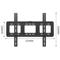Soporte Universal para TV, Monitor LED LCD retráctil de movimiento completo de 12-43 pulgadas, Panel plano, Plasma, giratorio, soporte de montaje en pared para TV