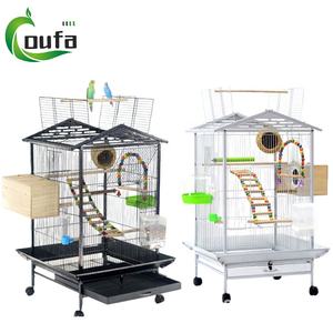 Jaulas para Pájaros Grandes en Oferta, Jaulas de Metal para Periquitos, Aviarios, Jaulas y Casas para Mascotas, Jaulas Duraderas de Alambre de Hierro para Loros, Canarios y Otras Aves - Product Image 3