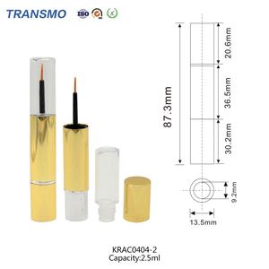 Tubes vides pour gloss à lèvres de 2,5 ml, conteneur cylindrique en plastique unique avec bouchon à vis pour l'emballage de rouge à lèvres et de gloss à lèvres - Product Image 2