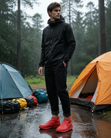 Protège-chaussures de camping imperméables à usage unique, accessoires de pluie pour voyages en plein air, fabriqués en Chine