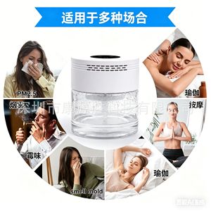 Small Humidifier For <b>Home</b> Bedroom Quiet Operation USB Powered 1.0-2.5L Water Tank <b>Essential</b> Oil Mist Free Air Conditioning Room - Product Image 5