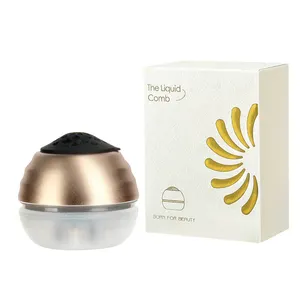 Portable Mini Oil Dispenser Bottle For Hair Growth Hair Brush Scalp Treatment Manual Scalp Oil Applicator Massager
