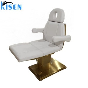 KISEN Multifunctional Beauty Salon Furniture 3 Motor Massage Beauty <b>Bed</b> With Armrest Hair Wash Facial SPA Treatment Beauty <b>Bed</b> - Product Image 4