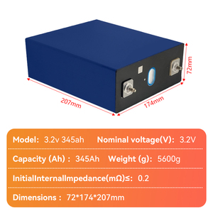 Batería de Iones de Litio Prismática PL Stock 3.2v 345ah REPT 280ah 320ah 314ah 340ah para Sistemas de Carga Solar - Product Image 2