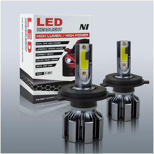 EVITEL Factory 12V <b>White</b> N1 Led Headlight <b>Bulb</b> 60W 6000Lm COB H1 H7 H11 H3 9005 9006 H4 6500K Car Led Headlight Headlamp <b>Bulbs</b> - Product Image 2