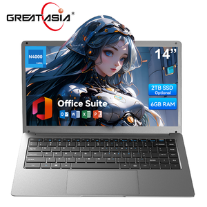 Meilleur Prix pour Ordinateur Portable Ultra Mince 14 Pouces Intel N3350 6 Go 256 Go SSD, Écran IPS, Idéal Étudiant & Éducation - Product Image 1