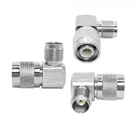 Coude TNC prise mâle vers prise femelle adaptateur RF adaptateurs coaxiaux à 90 degrés connecteur L forme TNC connecteurs coaxiaux adaptateur