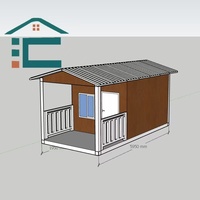 Offre Spéciale – Maison Conteneur Préfabriquée Modulaire de 20 pieds à Toit en Cloche, Bureau/Dortoir à Assemblage Rapide, Panneaux Sandwich, Conteneurs Détachables