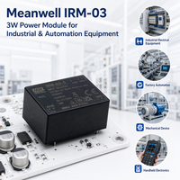 Module d'alimentation AC-DC Mean Well IRM-03 3W, large plage d'entrée 85-305Vac, 3.3V 5V 12V 15V 24V, alimentation miniature à montage sur circuit imprimé