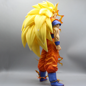 Nuevo 47CM dragón DBZ Son Goku Anime PVC figura de acción estatua Unisex <span class=keywords><strong>Kakarotto</strong></span> juguete de modelos coleccionables estilo de dibujos animados - Product Image 5