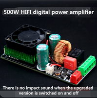 Carte amplificateur de puissance numérique HIFI haute puissance 500W classe D/produit fini/mono/ultra LM3886/IRS2092S