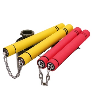 กระบองสองท่อนสำหรับเด็กผู้ใหญ่อุปกรณ์สำหรับสอนศิลปะการต่อสู้การต่อสู้แบบจริงจัง - Product Image 4