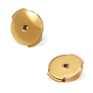 ต่างหูรูปดาว ทำจากไทเทเนียมสตีล สีทอง ประดับไมโครอินเซิร์ต เหมาะสำหรับทุกเพศทุกวัย สวมใส่ได้ทุกวัน อุปกรณ์เสริมเครื่องประดับเจาะหู - Product Image 4